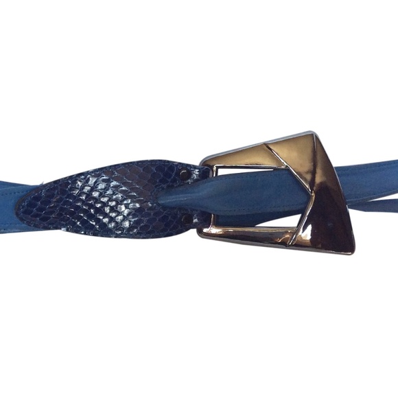 Vintage Blue Belt